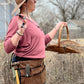 Waxed Canvas Tool Apron for Gardening, Art, DIY Projects etc