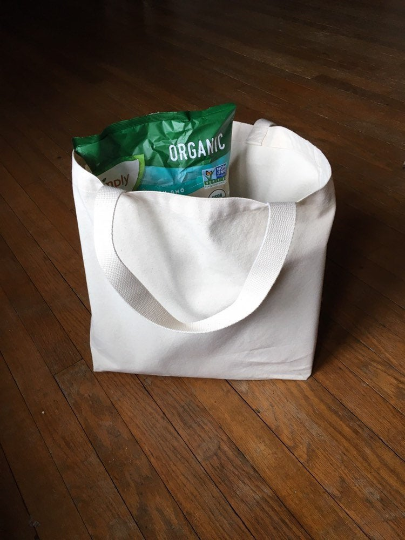 Sustainable Heavy Cotton Canvas Shopping Tote